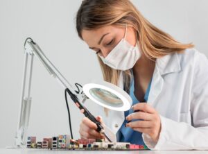 medium-shot-woman-with-mask-working